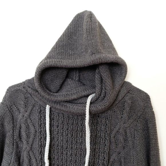 11STREET Womens Cowl Neck Sweater Hoodie - Picture 6 of 8